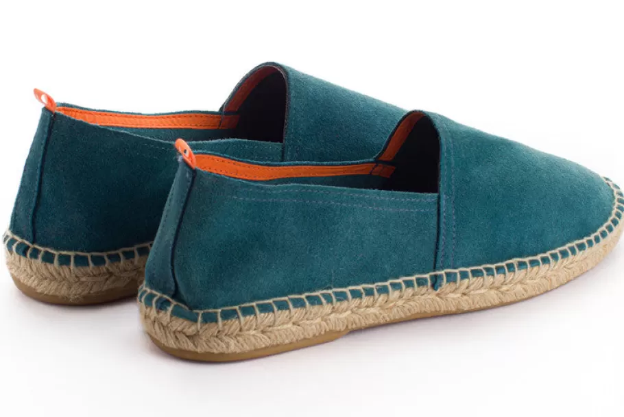 Abarca Shoes Aquamarine Skin Camping-Men Camping Espadrilles