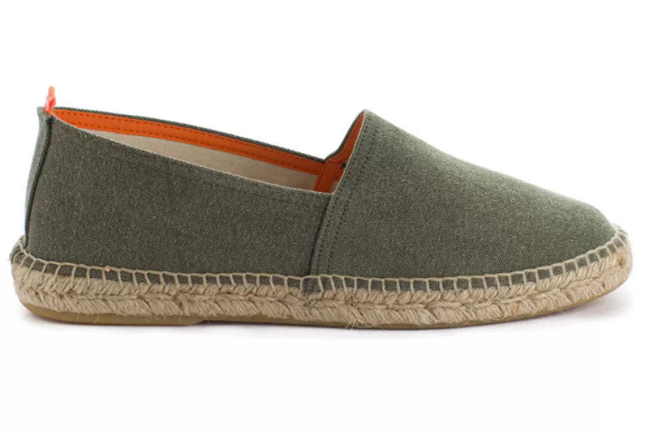 Abarca Shoes Camping Ground Kaki 17-Men Summer Espadrilles