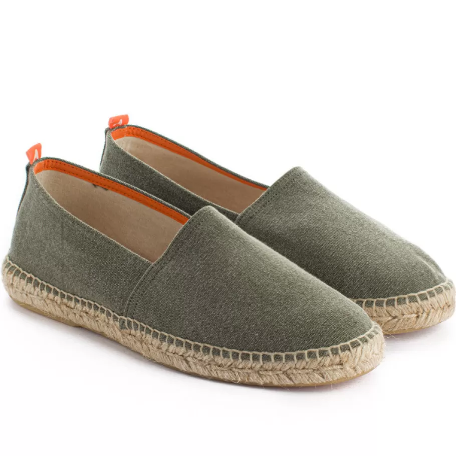 Abarca Shoes Camping Ground Kaki 17-Men Summer Espadrilles