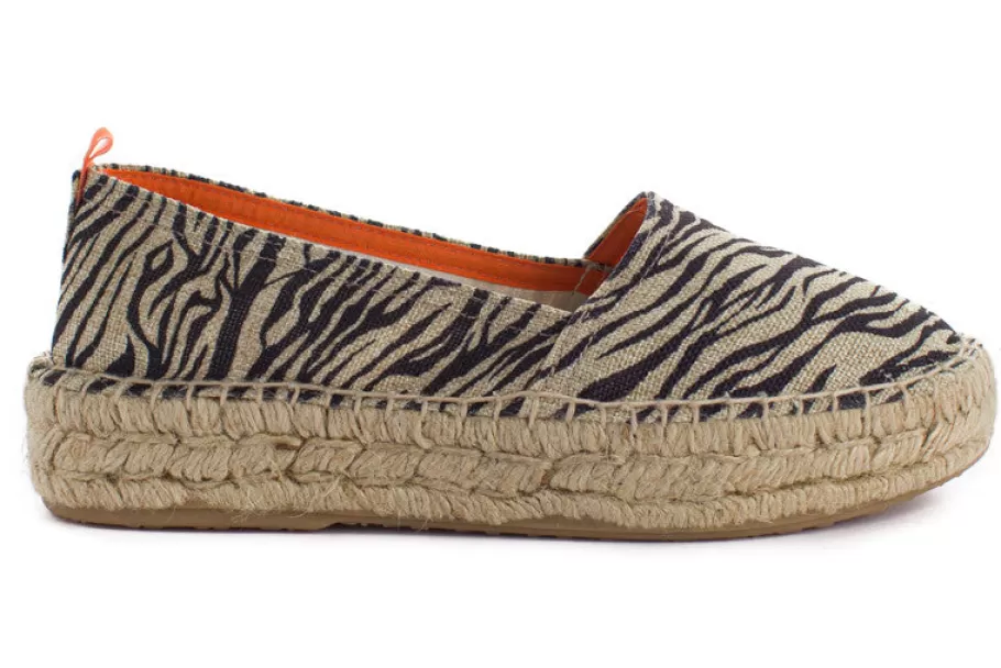 Abarca Shoes Camping Terra Cebra-Women Summer Espadrilles