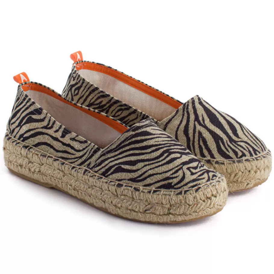 Abarca Shoes Camping Terra Cebra-Women Summer Espadrilles