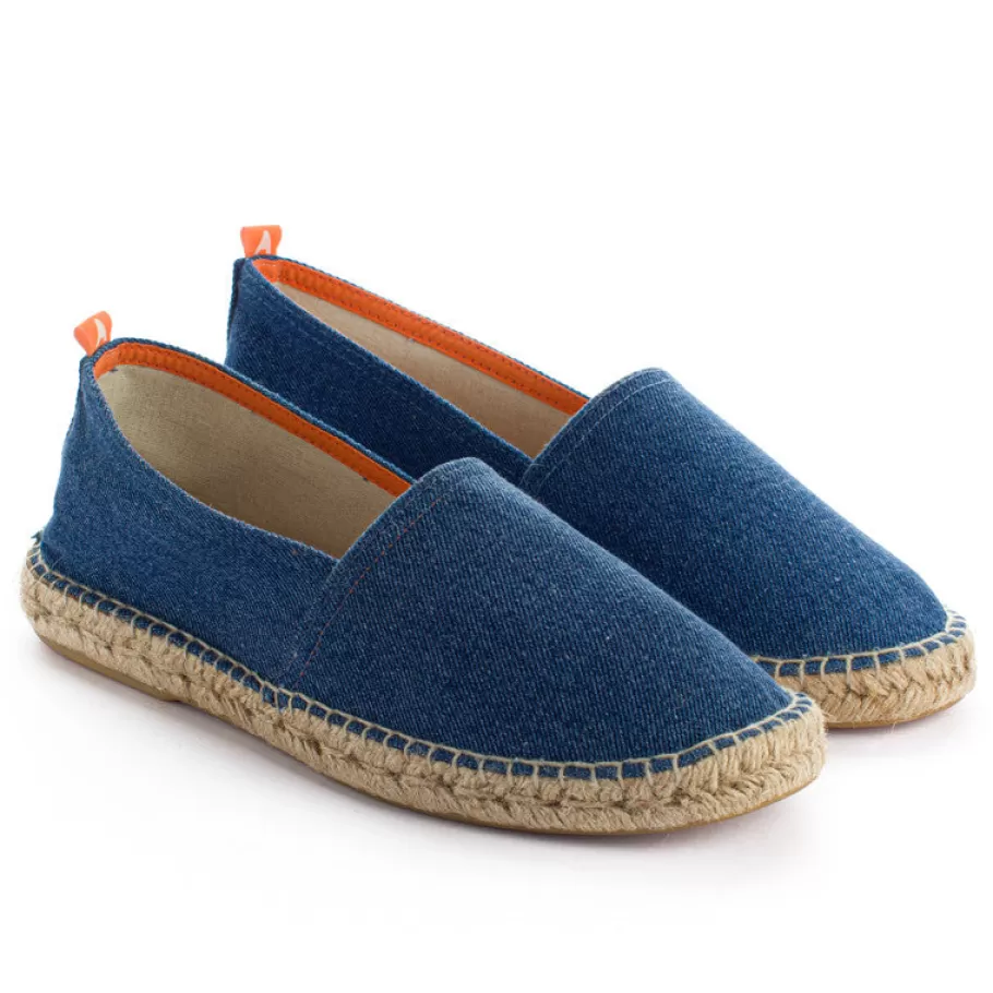 Abarca Shoes Camping Terra Jeans Dark 15-Men Summer Espadrilles