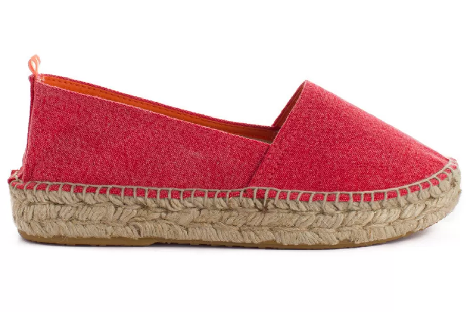 Abarca Shoes Camping Terra Red-Women Summer Espadrilles