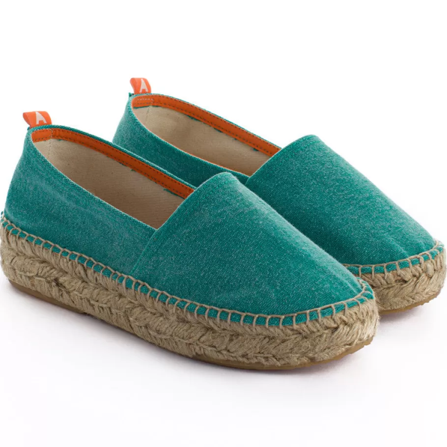 Abarca Shoes Camping Terra Verde-Women Summer Espadrilles