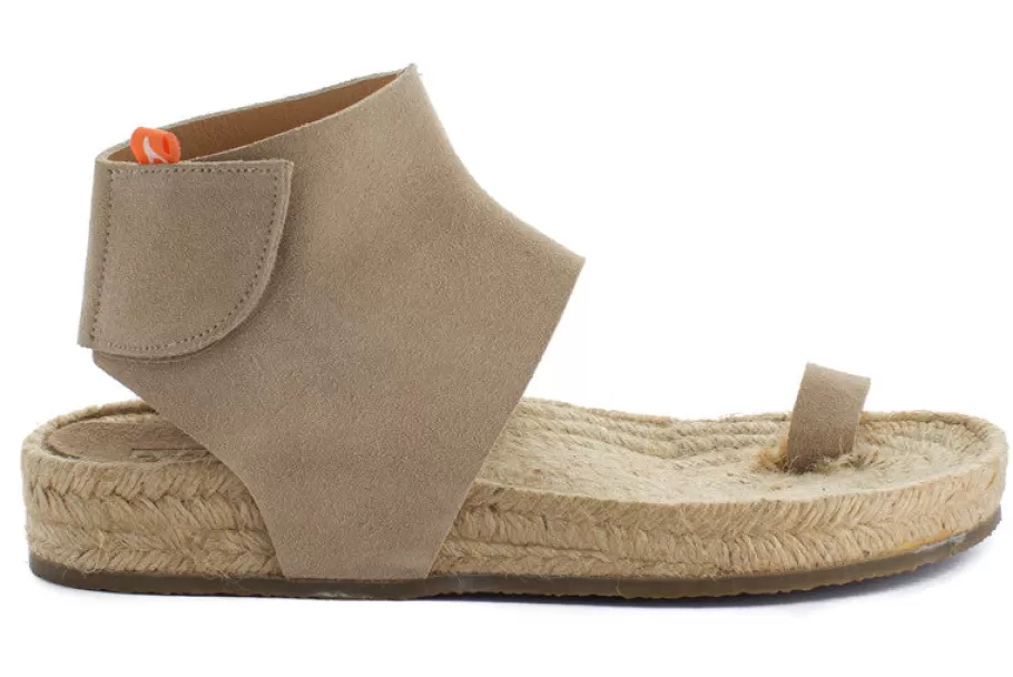 Abarca Shoes Ibiza Stone Leather Sandal-Women Summer Espadrilles