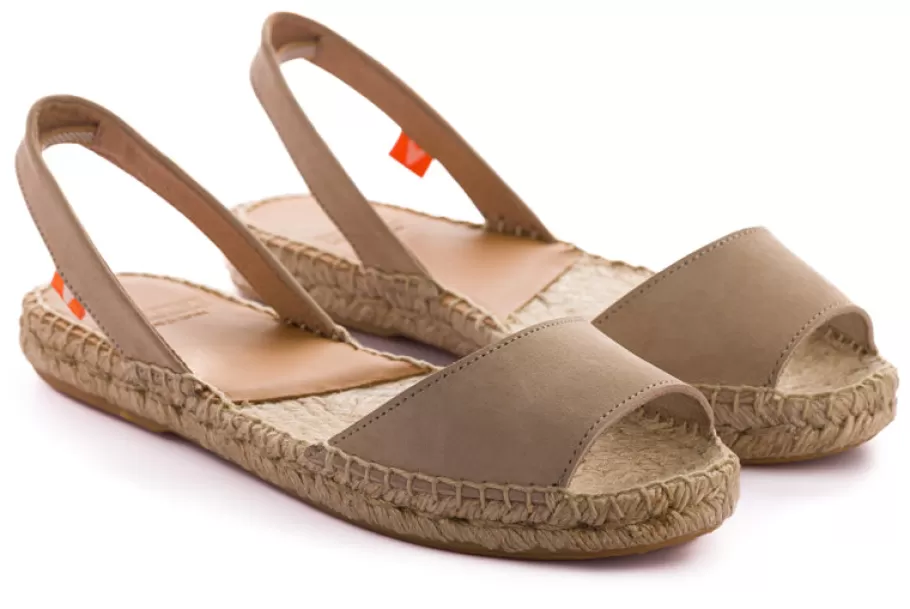 Abarca Shoes Menorquinas Nobuck Hielo-Women Summer Espadrilles