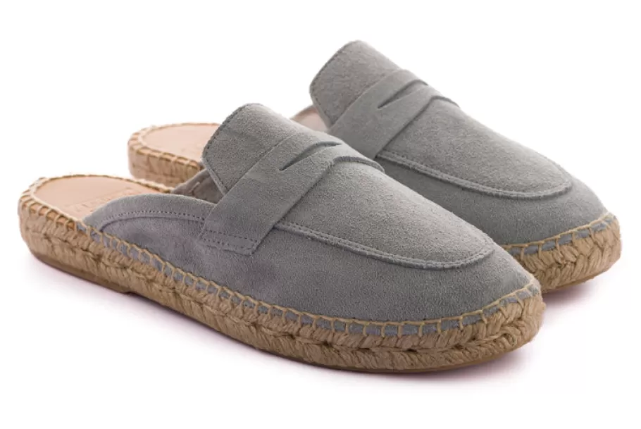 Abarca Shoes Mocasin Abierto Piel Methamol-Women Summer Espadrilles