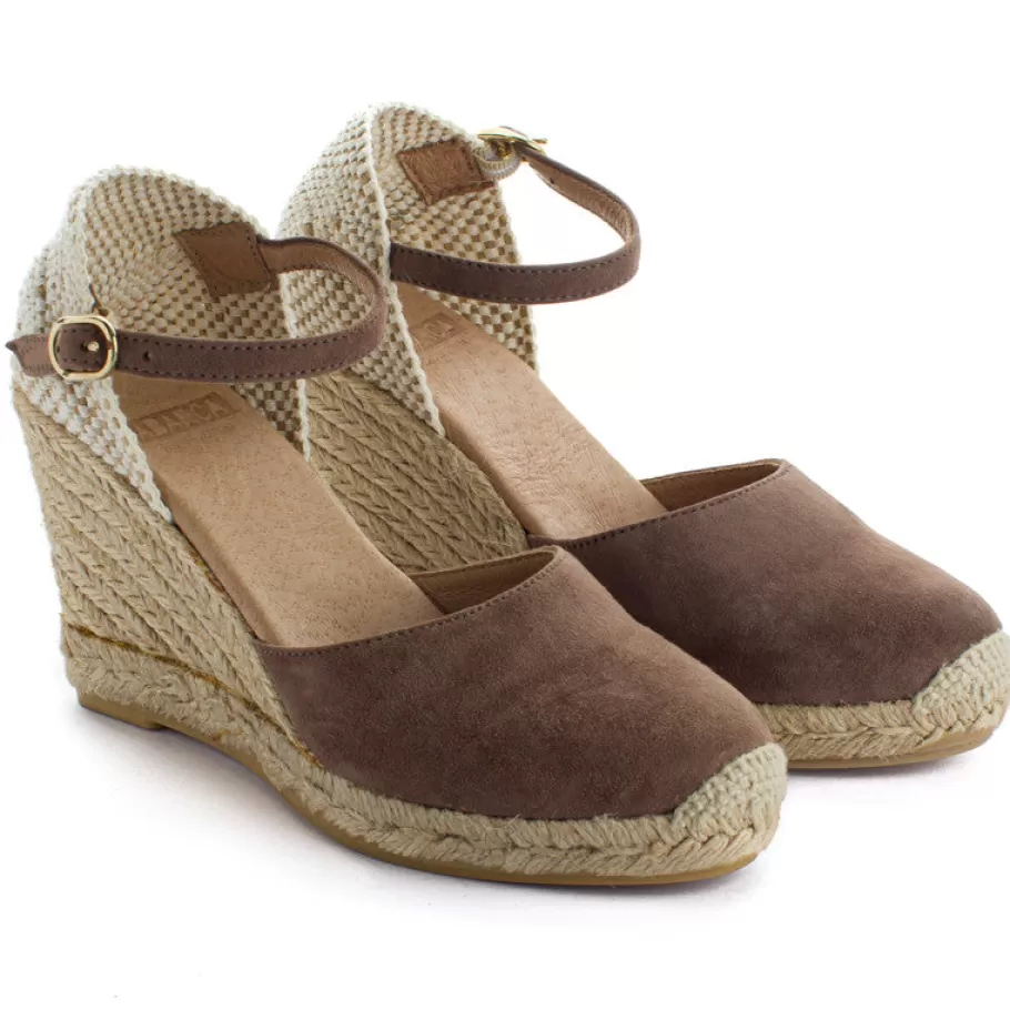 Abarca Shoes Mole Radel Leather Wedge Espadrilles-Women Espadrilles With Wedges