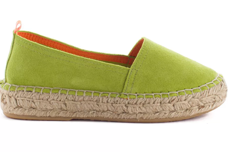 Abarca Shoes Pistachio Skin Camping-Women Summer Espadrilles