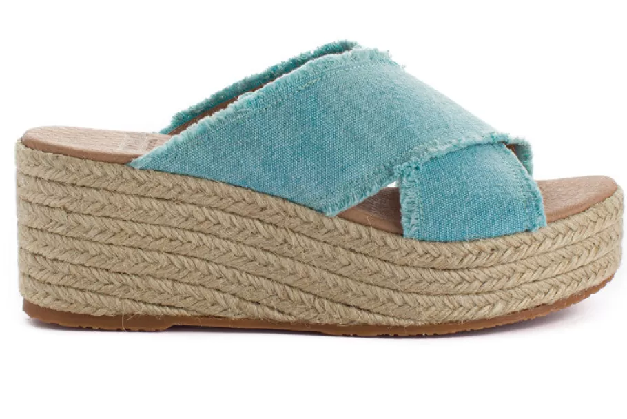 Abarca Shoes Rodos Aguamar Wedge Espadrilles-Women Espadrilles With Wedges