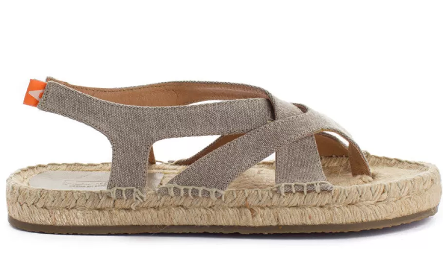 Abarca Shoes Terra Formentera Panna Sandal-Women Jute Sandals